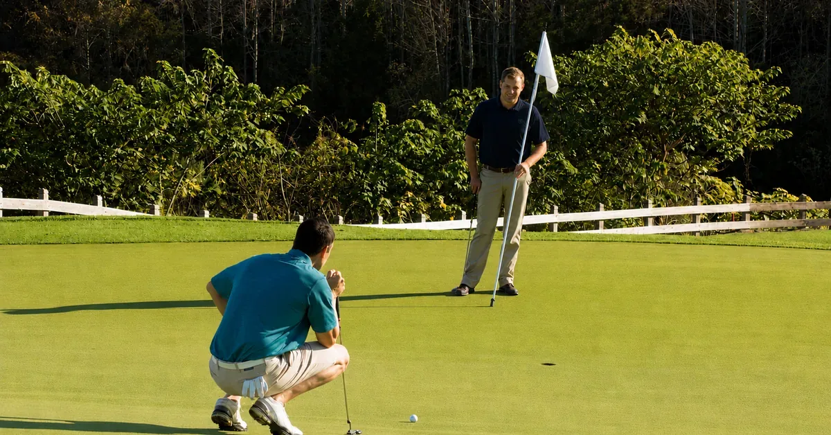 Club At Iron Lake Guys On Golf Course