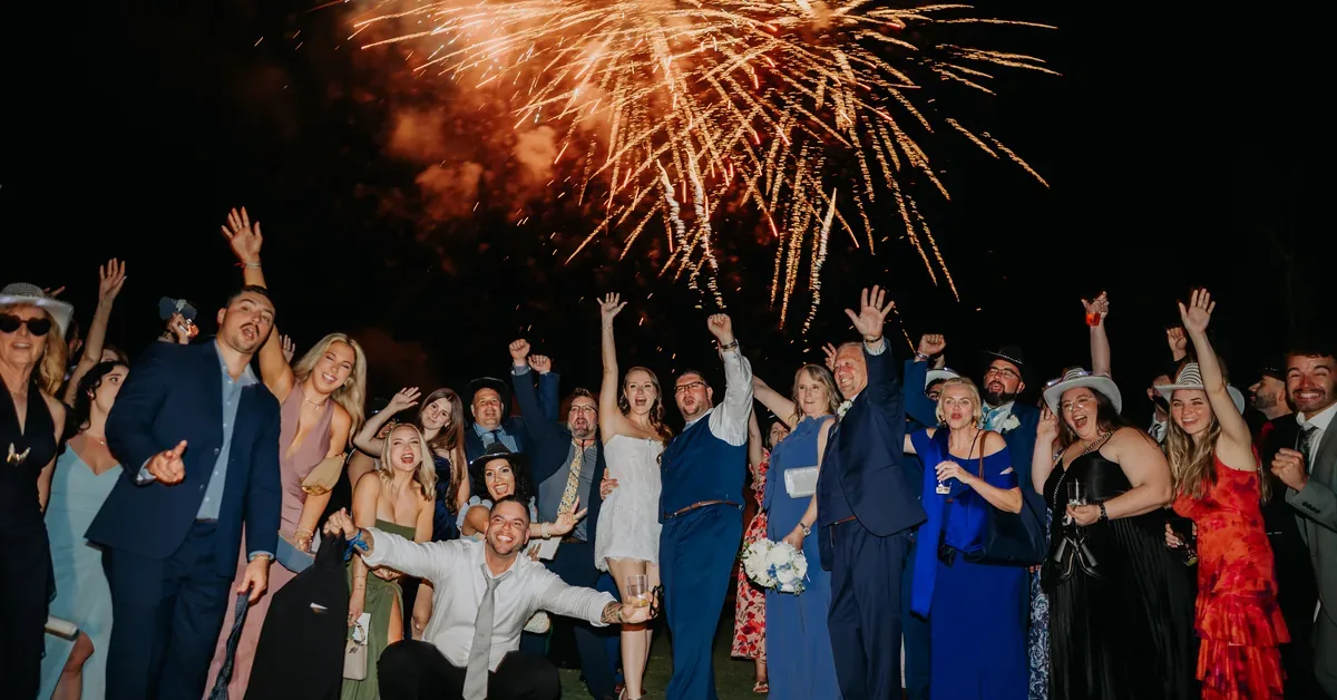 Club At Iron Lake Weddings Ocala Fireworks